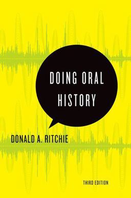 Doing Oral History 3rd 9780199329335 Front Cover