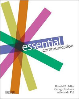 Essential Communication  9780199342365 Front Cover