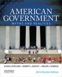 American Government: Myths and Realities  9780199374229 Front Cover