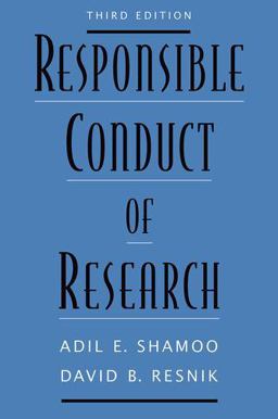 Responsible Conduct of Research 3rd 9780199376025 Front Cover