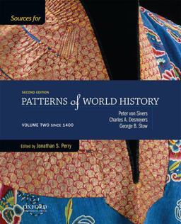 Sources for Patterns of World History: Volume Two Since 1400 2nd 9780199399734 Front Cover