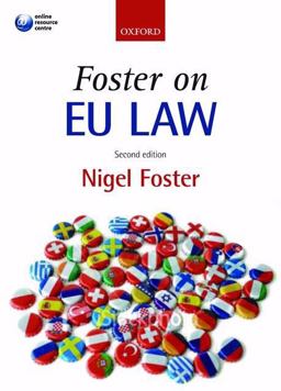 Foster on EU Law 2nd 9780199534890 Front Cover