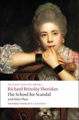 School for Scandal and Other Plays  9780199540099 Front Cover