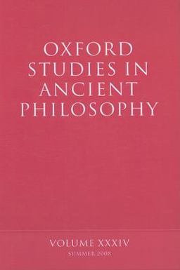Oxford Studies in Ancient Philosophy