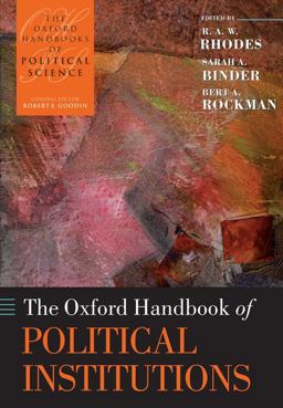 Oxford Handbook of Political Institutions  9780199548460 Front Cover