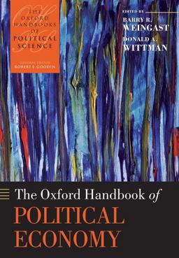 Oxford Handbook of Political Economy  9780199548477 Front Cover