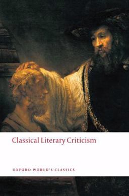 Classical Literary Criticism Classical Literary Criticism