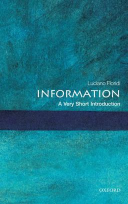 Information A Very Short Introduction  9780199551378 Front Cover