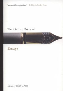 Oxford Book of Essays  9780199556557 Front Cover