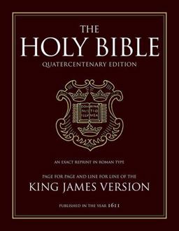 King James Bible 400th Anniversary Edition 400th 9780199557608 Front Cover