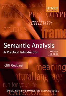 Semantic Analysis A Practical Introduction 2nd 9780199560288 Front Cover