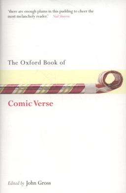 Oxford Book of Comic Verse 2nd 9780199561612 Front Cover