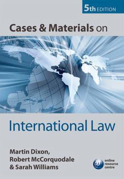 Cases and Materials on International Law 5th 9780199562718 Front Cover