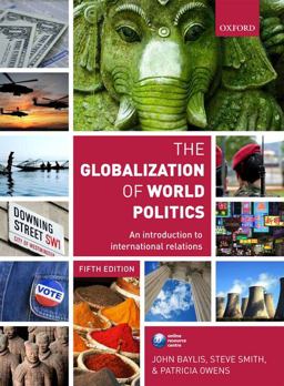 Globalization of World Politics An Introduction to International Relations 5th 9780199569090 Front Cover