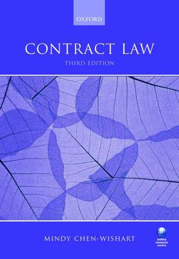 Contract Law 3rd 9780199570058 Front Cover