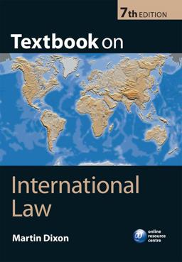 Textbook on International Law Seventh Edition 7th 9780199574452 Front Cover