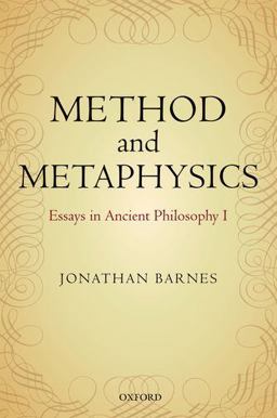 Method and Metaphysics