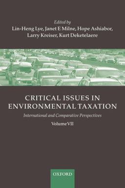 Critical Issues in Environmental Taxation