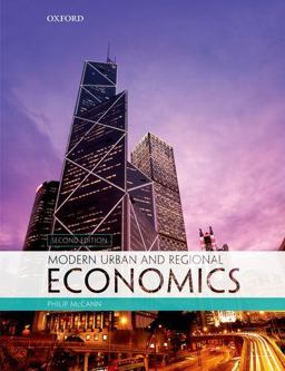 Modern Urban and Regional Economics 2nd 9780199582006 Front Cover
