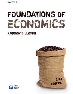Foundations of Economics 2nd 9780199586547 Front Cover