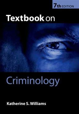 Textbook on Criminology 7th 9780199592708 Front Cover