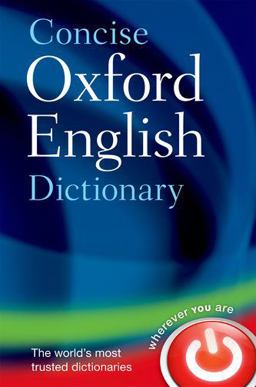 Concise Oxford English Dictionary Main Edition 12th 9780199601080 Front Cover