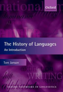 History of Languages An Introduction  9780199604296 Front Cover