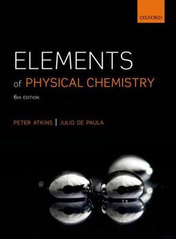 Elements of Physical Chemistry: 6th 9780199608119 Front Cover