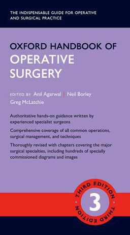 Oxford Handbook of Operative Surgery 3rd 9780199608911 Front Cover