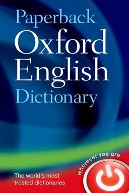 Paperback Oxford English Dictionary 7th 9780199640942 Front Cover