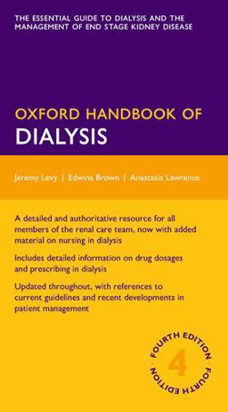 Oxford Handbook of Dialysis 4th 9780199644766 Front Cover