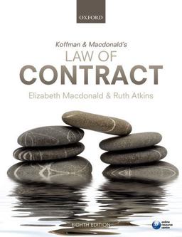 Koffman and Macdonald's Law of Contract Koffman and Macdonald's Law of Contract