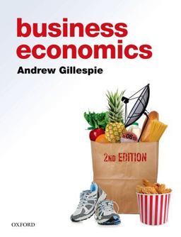 Business Economics 2nd 9780199657995 Front Cover