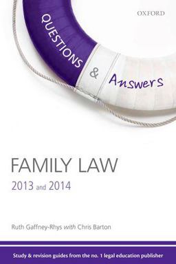 Q and a Revision Guide Family Law 2013 And 2014