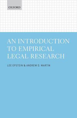 Introduction to Empirical Legal Research  9780199669066 Front Cover