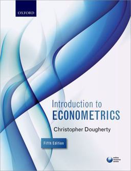 Introduction to Econometrics 5th 9780199676828 Front Cover