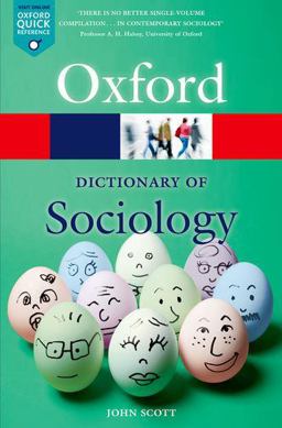 Dictionary of Sociology 4th 9780199683581 Front Cover