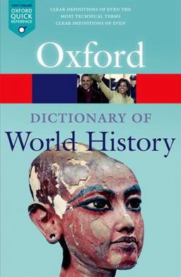 Dictionary of World History 3rd 9780199685691 Front Cover