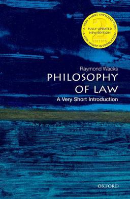 Philosophy of Law A Very Short Introduction 2nd 9780199687008 Front Cover