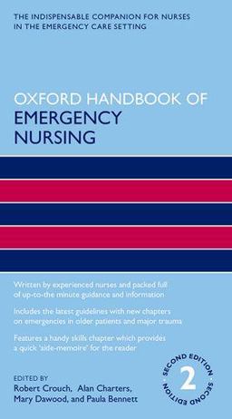 Oxford Handbook of Emergency Nursing 2nd 9780199688869 Front Cover