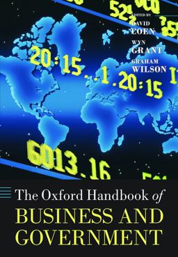 Oxford Handbook of Business and Government  9780199693740 Front Cover