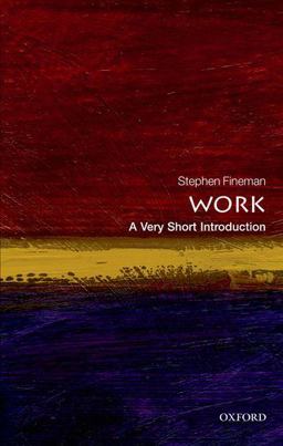 Work A Very Short Introduction  9780199699360 Front Cover