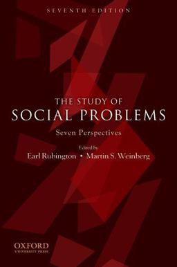 Study of Social Problems Seven Perspectives 7th 9780199731879 Front Cover