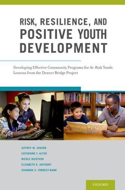 Risk, Resilience, and Positive Youth Development Developing Effective Community Programs for at-Risk Youth: Lessons from the Denver Bridge Project  9780199755882 Front Cover