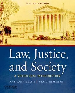 Law, Justice, and Society A Sociolegal Introduction 2nd 9780199757930 Front Cover