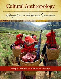 Cultural Anthropology A Perspective on the Human Condition 8th 9780199760060 Front Cover