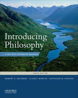 Introducing Philosophy A Text with Integrated Readings 10th 9780199764860 Front Cover