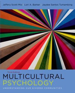 Multicultural Psychology Understanding Our Diverse Communities 3rd 9780199766918 Front Cover