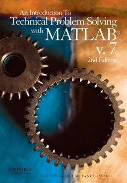 Introduction to Technical Problem Solving with MATLAB V. 7 2nd 9780199767816 Front Cover