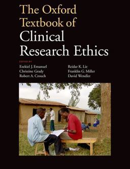 Oxford Textbook of Clinical Research Ethics  9780199768639 Front Cover